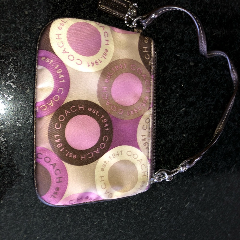Cute Coach wristlet